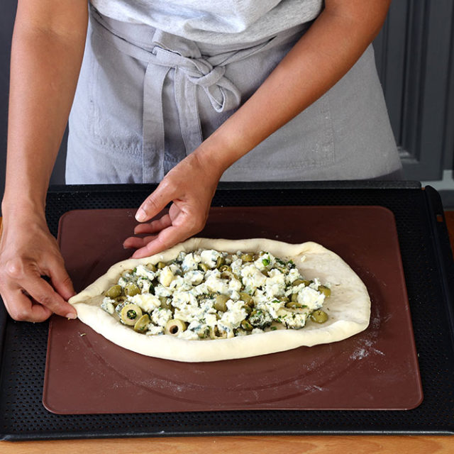 Étape 3 - Recette Pidde pizza à la Fourme d’Ambert