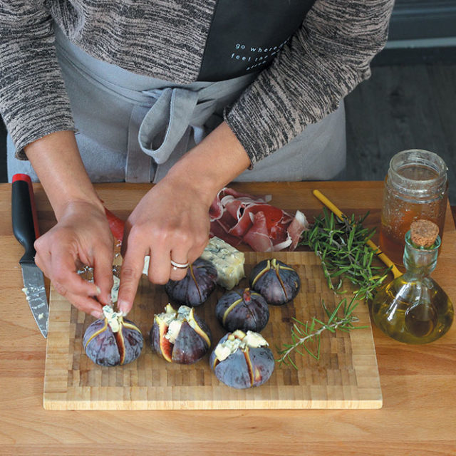 Étape 2 - Recette Figues rôties à la Fourme d’Ambert