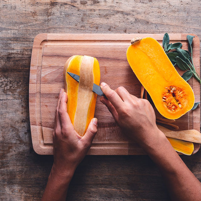 Étape 1 - Recette Gnocchis de courge Butternut à la Fourme d’Ambert et à la sauge