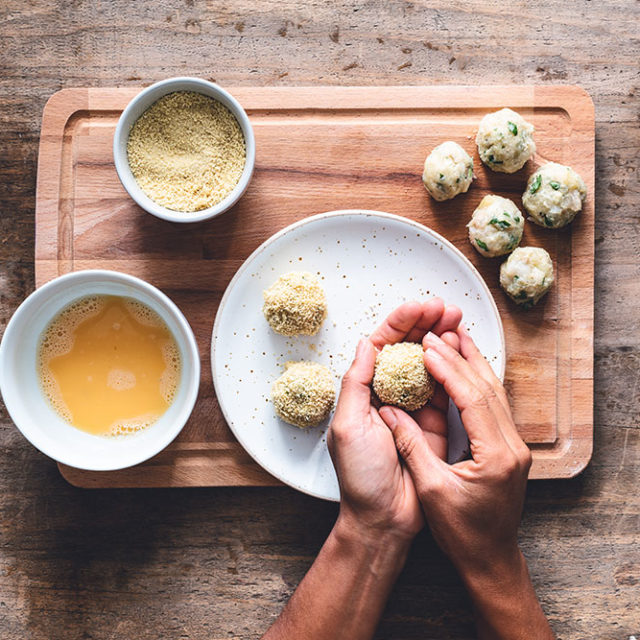 Étape 6 - Recette Croquettes de cabillaud à la Fourme d’Ambert