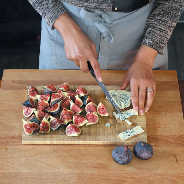 Étape 4 - Recette Tarte amandine aux figues et à la Fourme d’Ambert