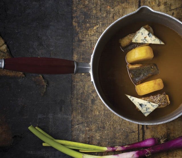 Bouillabaisse à la Fourme d’Ambert