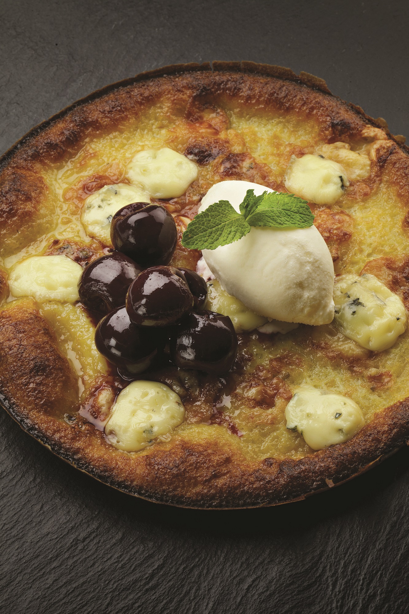 Clafoutis à La Fourme d'Ambert - Fromage AOP Fourme d'Ambert