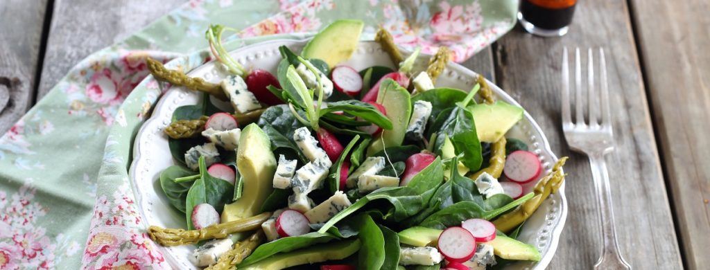 Salade à la Fourme d’Ambert