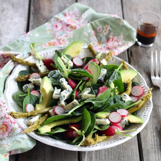 Salade à la Fourme d’Ambert