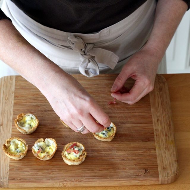 Étape 12 - Recette Mini tartelettes à la Fourme d’Ambert