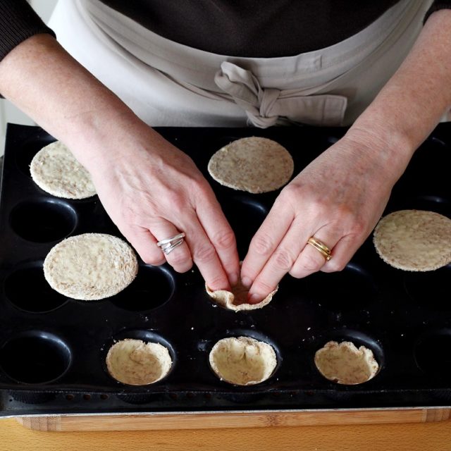 Étape 4 - Recette Mini tartelettes à la Fourme d’Ambert