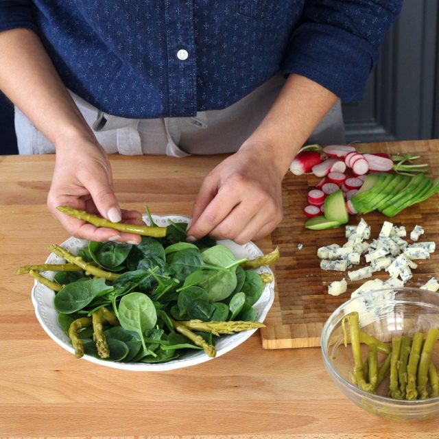 Étape 5 - Recette Salade à la Fourme d’Ambert