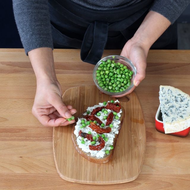 Étape 6 - Recette Bruschetta à la Fourme d’Ambert