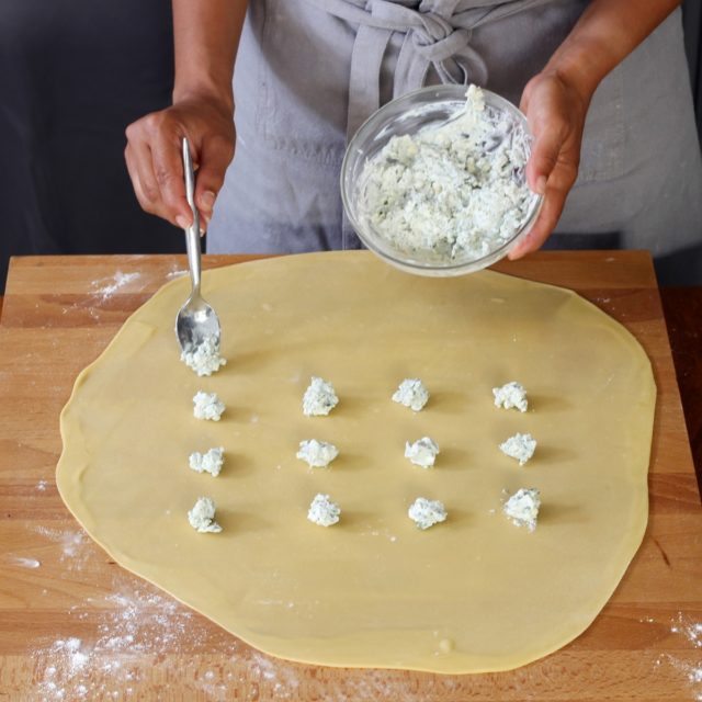 Étape 8 - Recette Ravioles frites à la Fourme d’Ambert