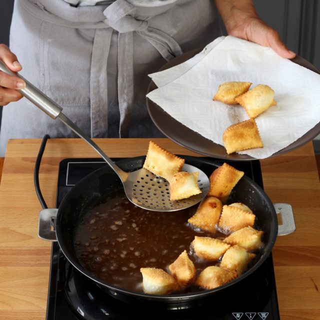 Étape 13 - Recette Ravioles frites à la Fourme d’Ambert