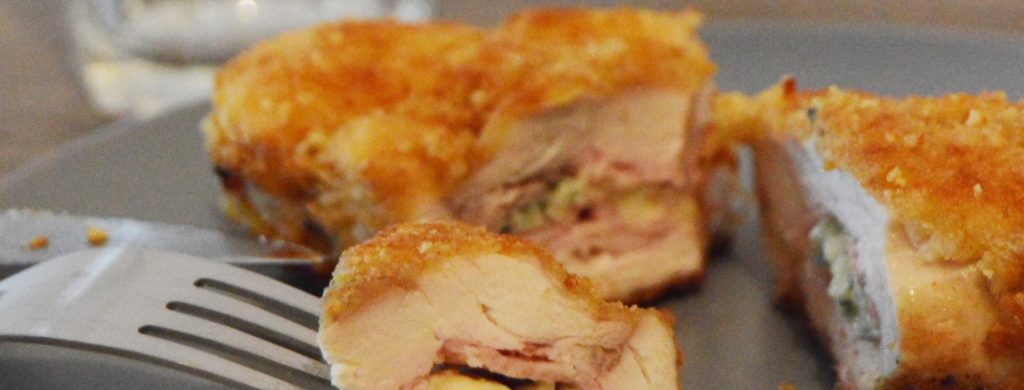 Cordon bleu à la Fourme d’Ambert