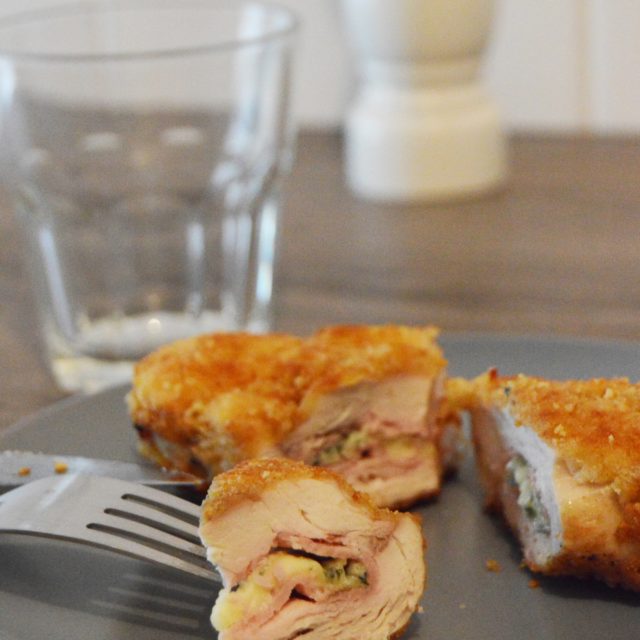 Cordon bleu à la Fourme d’Ambert