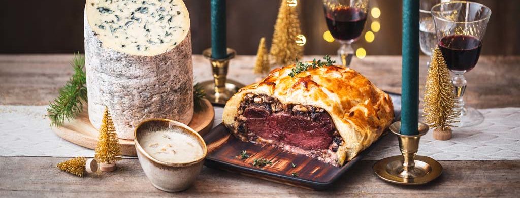 Beef wellington met Fourme d’Ambert