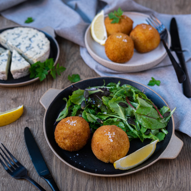 Croquettes de crevettes à l’AOP Fourme d’Ambert