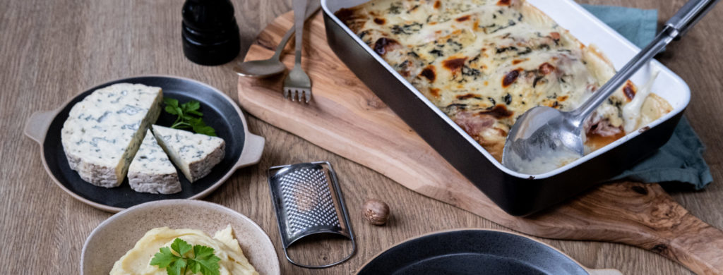 Chicons au gratin à la Fourme d’Ambert AOP