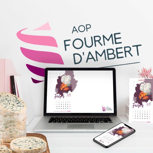 Un calendrier 2021 pour la Fourme d’Ambert