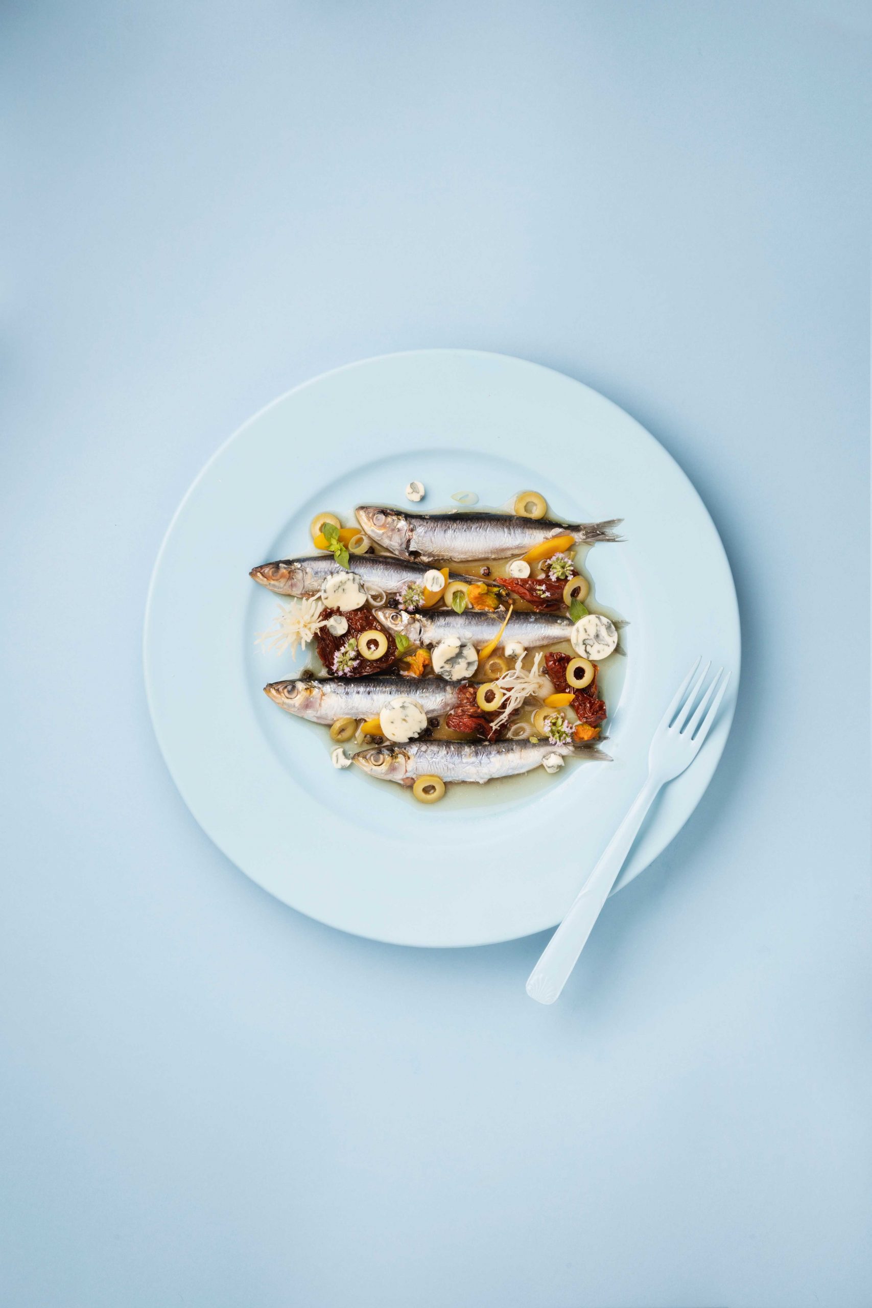 Sardines escabèche à la Fourme d’Ambert Fromage AOP Fourme d'Ambert