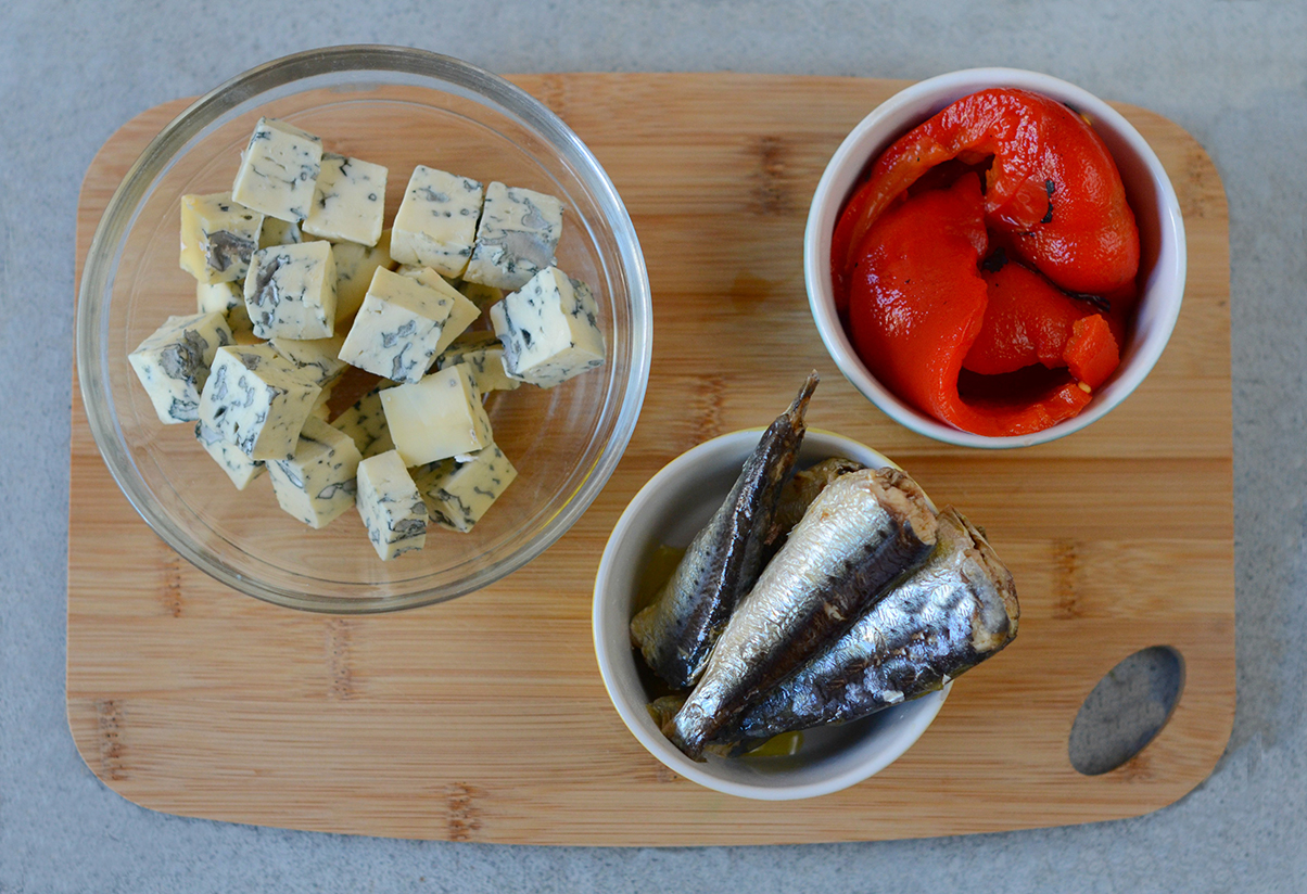 Sardines on Crackers