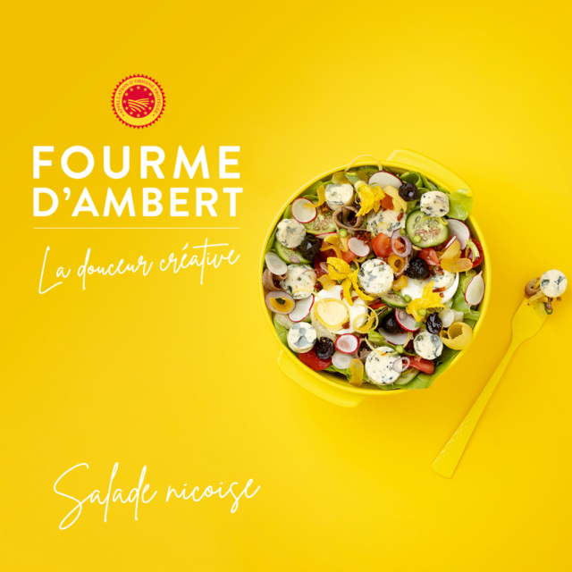 La nouvelle identité de l’AOP Fourme d’Ambert explore Nice et Nantes