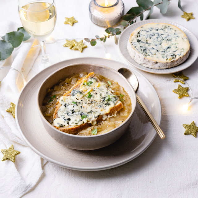 Soupe à l’oignon à la Fourme d’Ambert