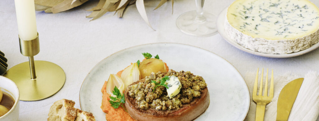 Grenadin de veau en croûte d’AOP Fourme d’Ambert