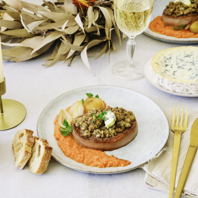 Grenadin de veau en croûte d’AOP Fourme d’Ambert